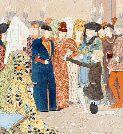 Joan of Arc Recognises King Charles VII Hidden Among His Courtesans in Chinon, 25 February 1429 by Louis Maurice Boutet de Monvel